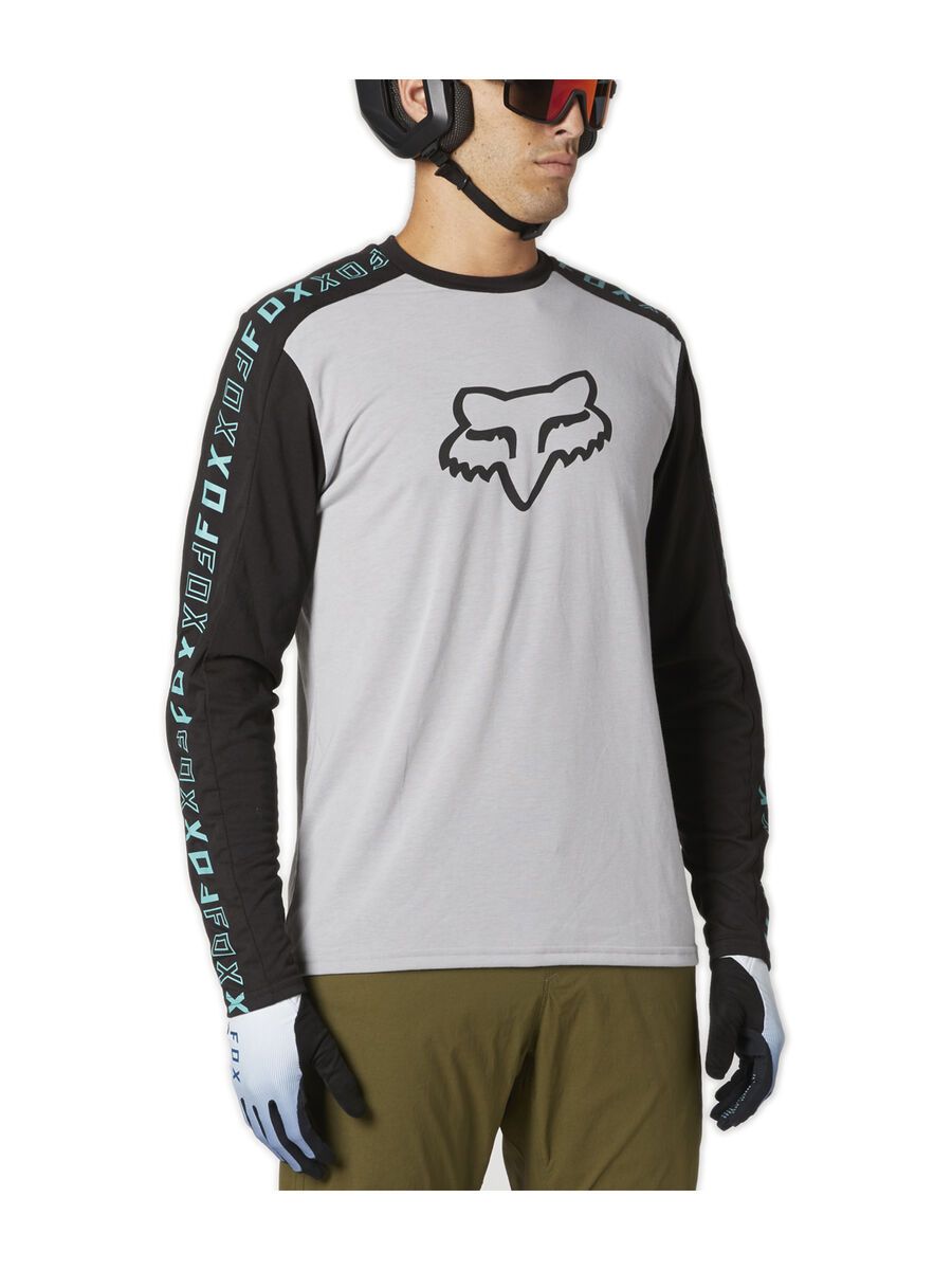 Fox Ranger Drirelease LS Jersey, steel grey - Bild 1