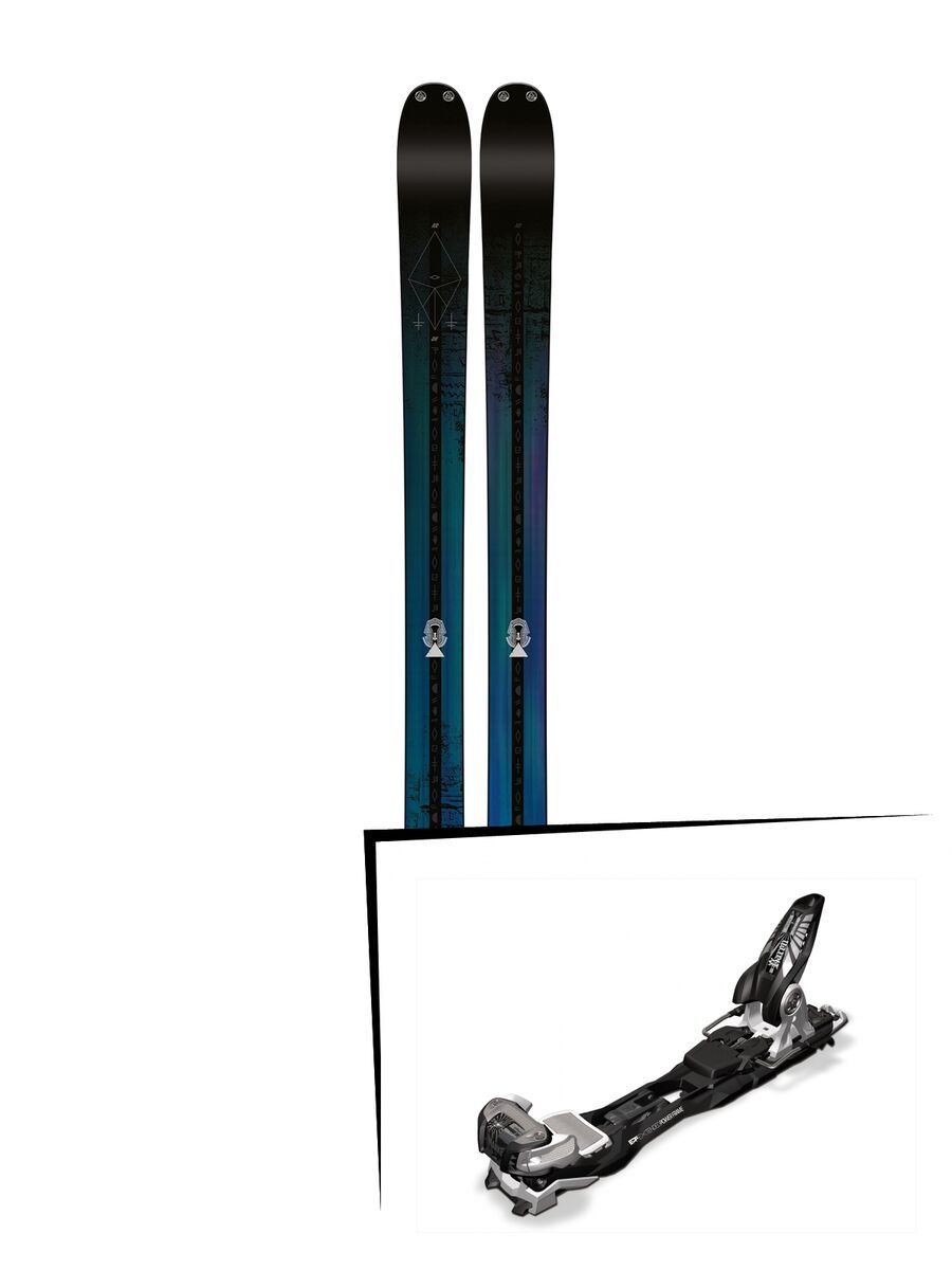 K2 SKI Set: Shreditor 92 2016 + Marker Baron EPF 13 - Bild 1