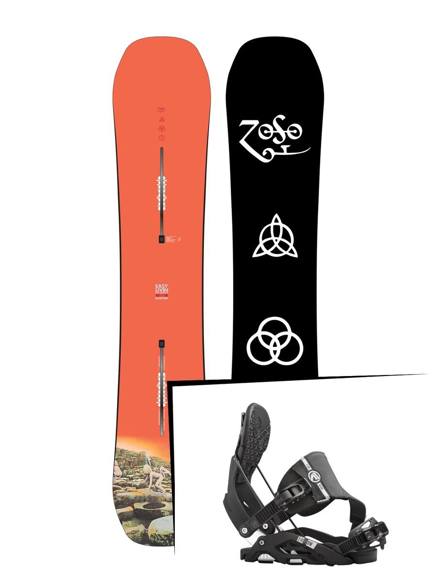 Set: Burton Easy Livin 2017 + Flow Nexus Hybrid (1513166S) - Bild 1