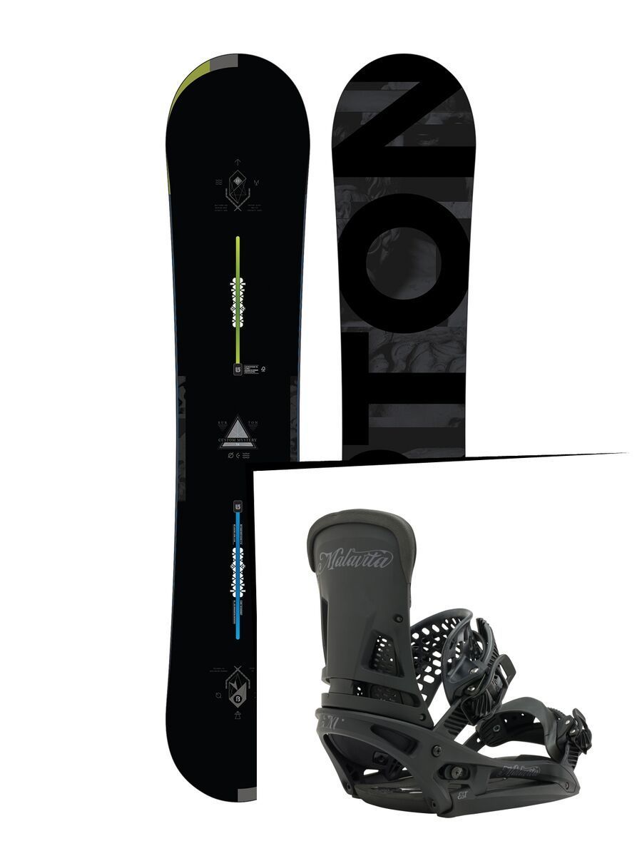 Burton Set: Custom Mystery 2016 + Burton Malavita EST - Bild 1