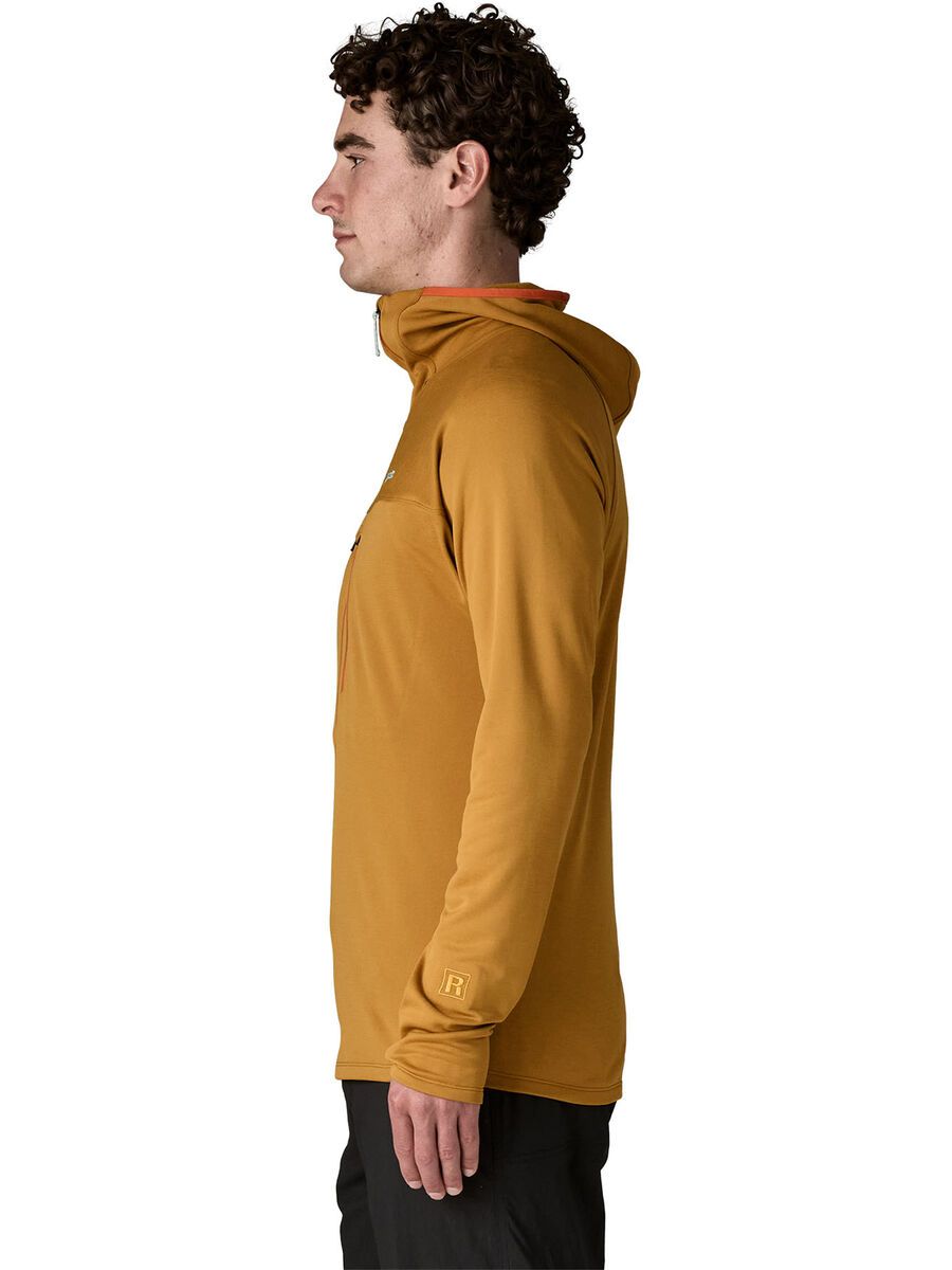 Patagonia Men's R1 Ultralight Hoody, bobcat brown - Bild 4