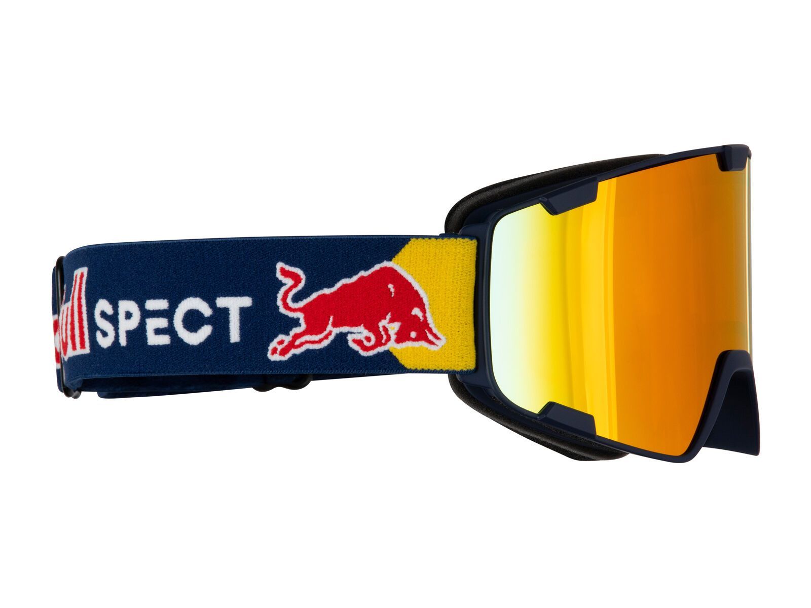 Red Bull Spect Eyewear Park, Orange-Red Mirror / matt blue - Bild 3