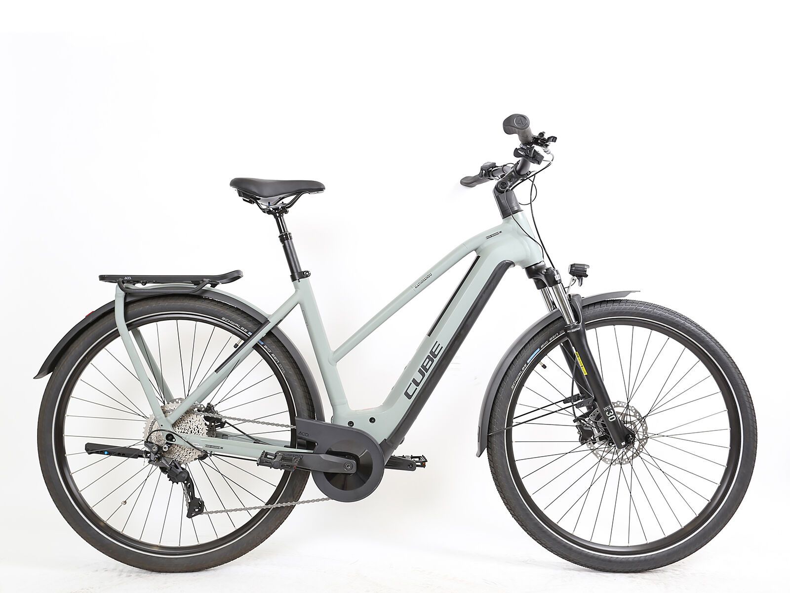 ***2. Wahl*** Cube Kathmandu Hybrid One 750 Trapeze swampgrey´n´black - Bild 12