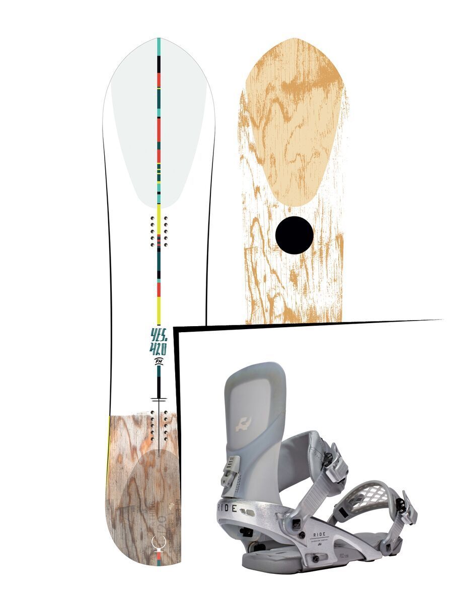 Set: Yes The 420 Powder Hull 2017 + Ride Rodeo LTD (1487161S) - Bild 1