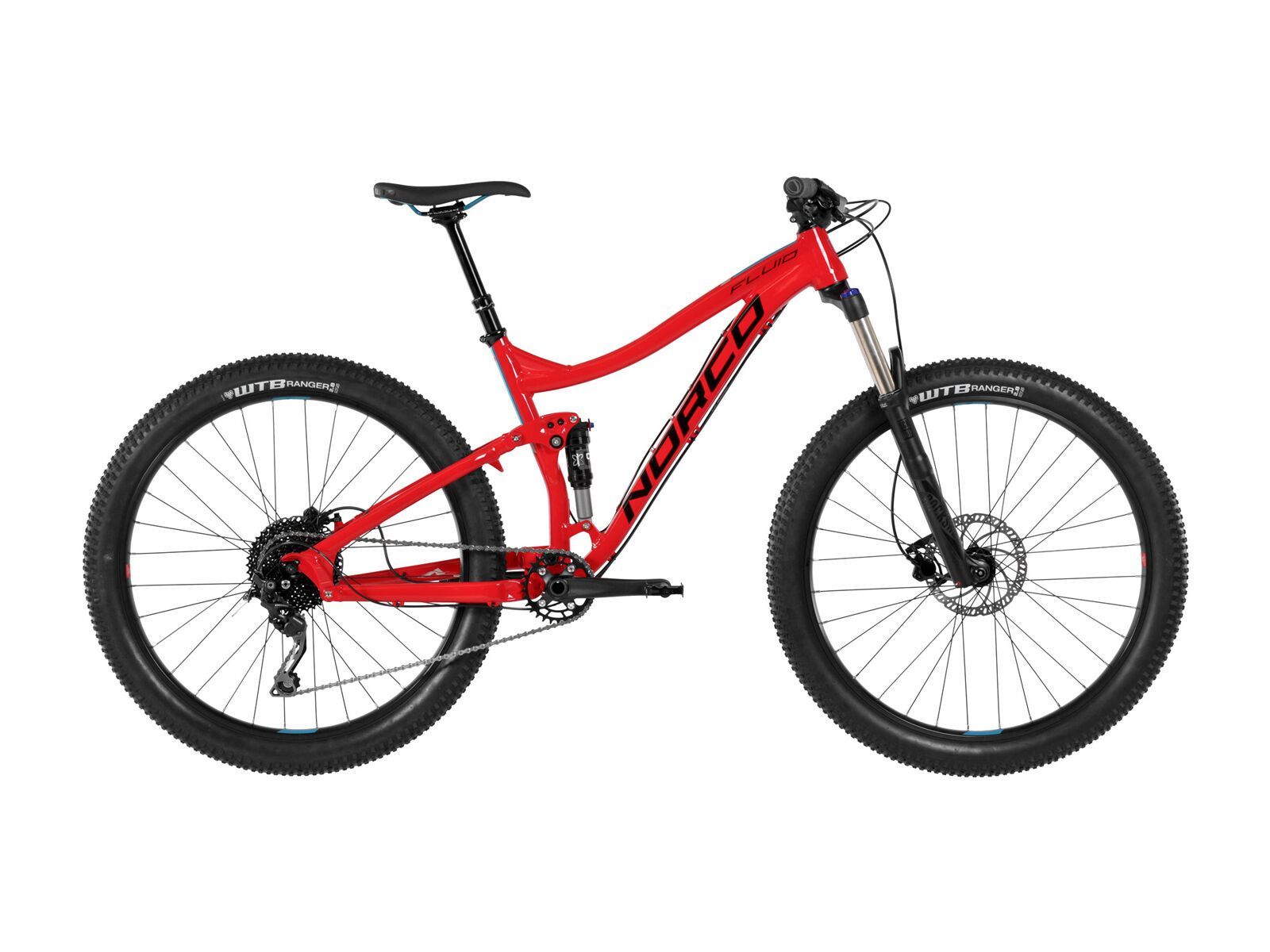 Norco Fluid FS+ 7.2, red/black - Bild 1