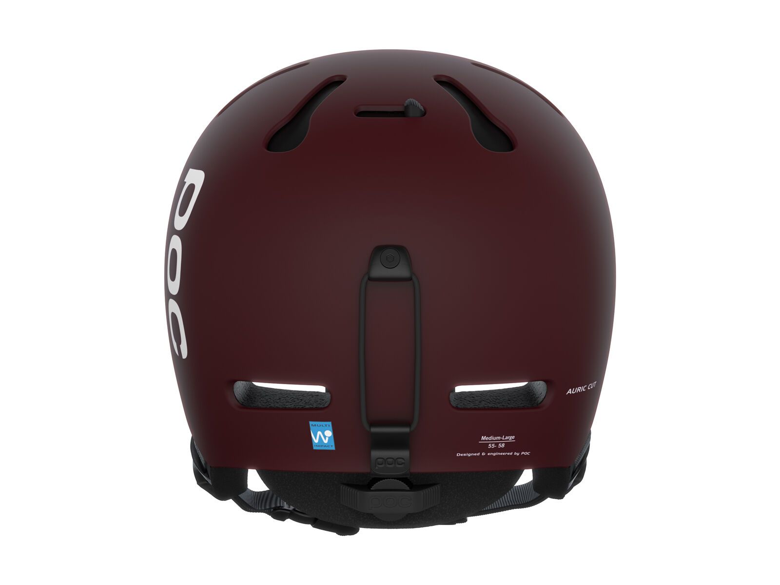 POC Auric Cut, garnet red matt - Bild 4