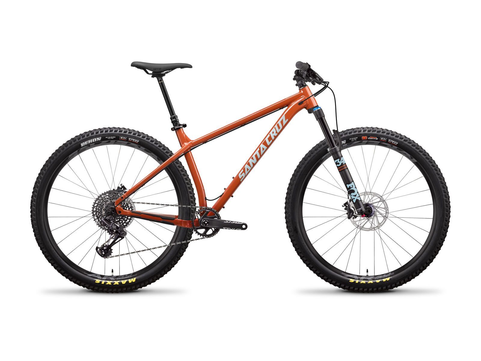 Santa Cruz Chameleon AL S 27.5 Plus, orange and skye blue - Bild 1