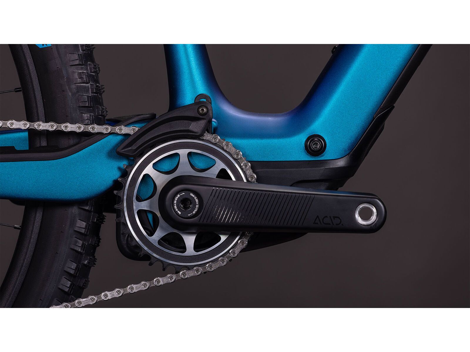 Cube AMS Hybrid One44 C:68X SLX 400X, nebula´n´black - Bild 5