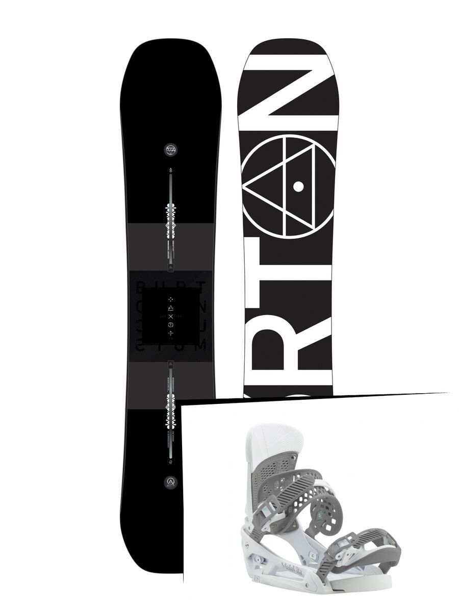 Set: Burton Custom X Flying V 2019 +  Malavita EST (1931052S) - Bild 1