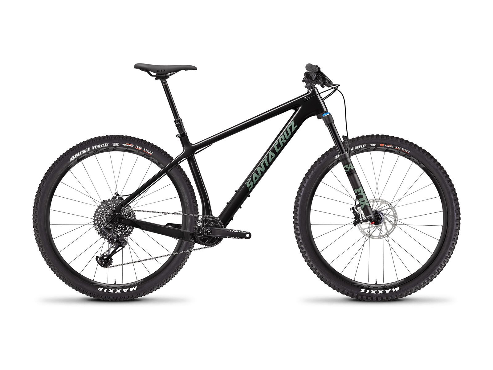 Santa Cruz Chameleon C S 29, gloss carbon and green - Bild 1