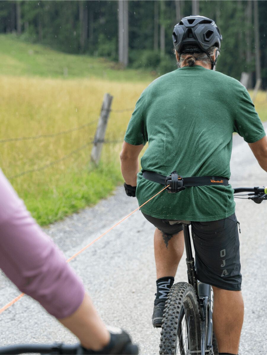 kommit Multisport Clip inklusive Outdoor-Gürtel, schwarz/orange - Bild 9