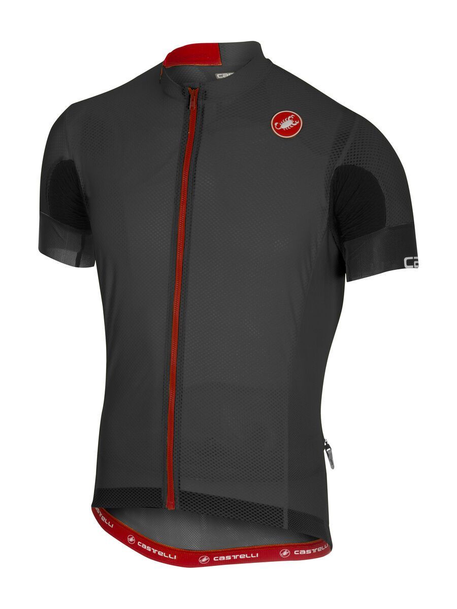 Castelli Aero Race 4.1 Solid Jersey FZ, anthracite - Bild 1