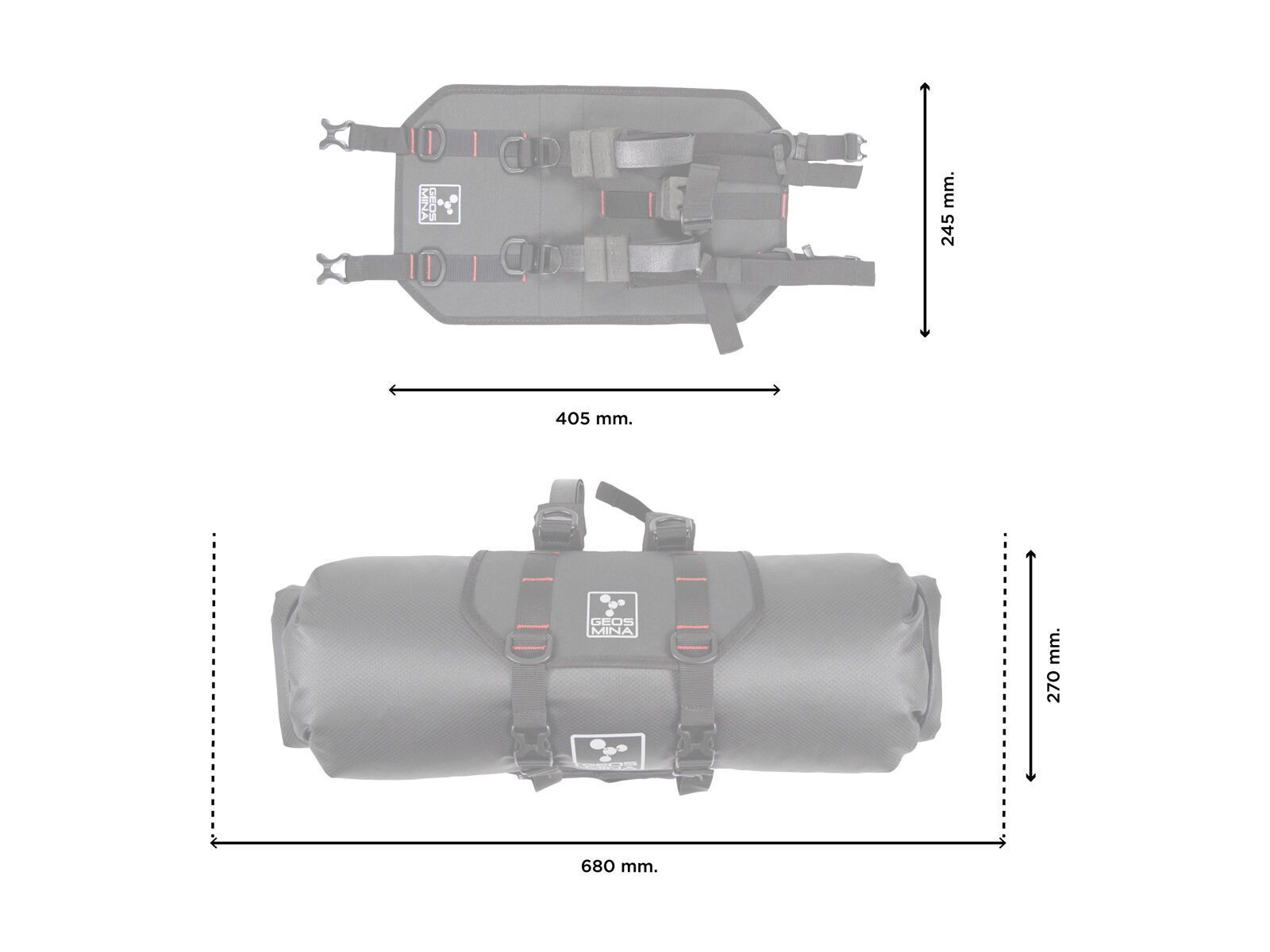 Geosmina Harness Roll Bag - Bild 7