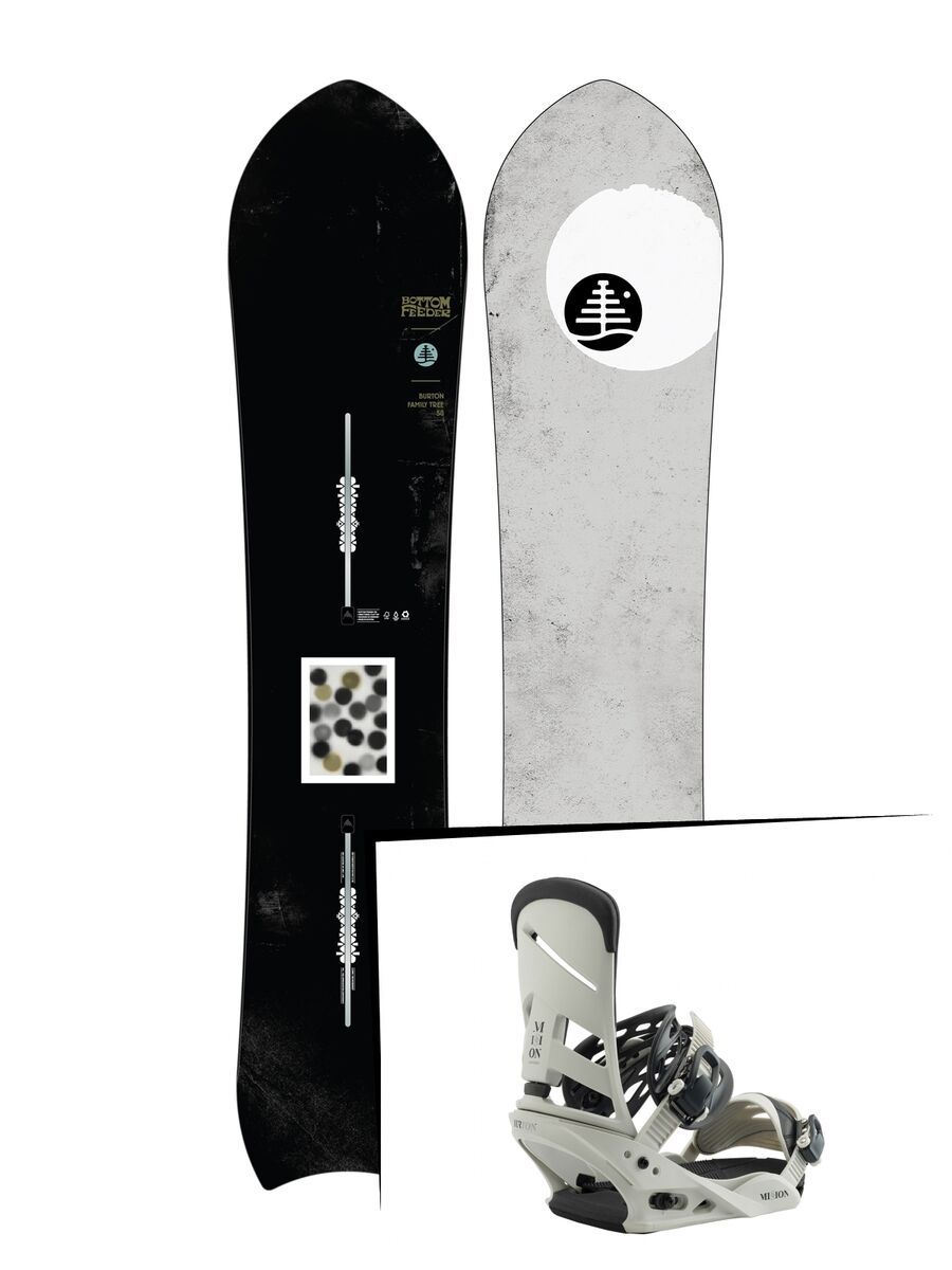 Set: Burton Family Tree Bottom Feeder 2019 + Burton Mission bone - Bild 1