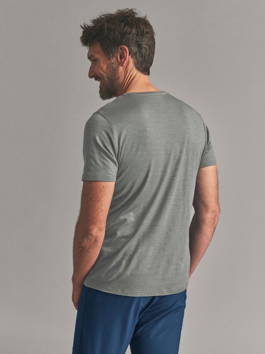 Ortovox 185 Merino MTN Badge TS M, dark sage - Bild 4