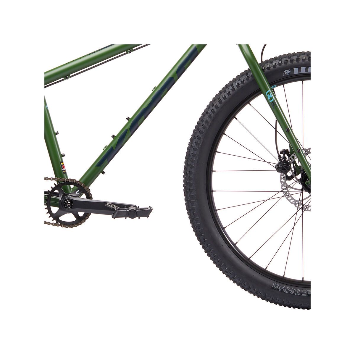 Kona Unit, matt eco green w/ slate blue & dirty aqua decals - Bild 4