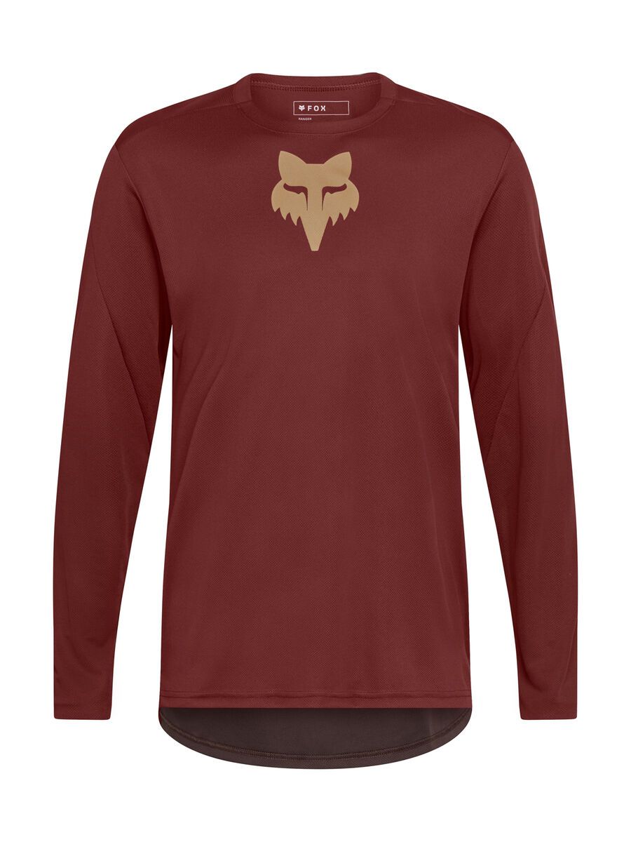 Fox Ranger LS Jersey Fox Head, rust - Bild 1