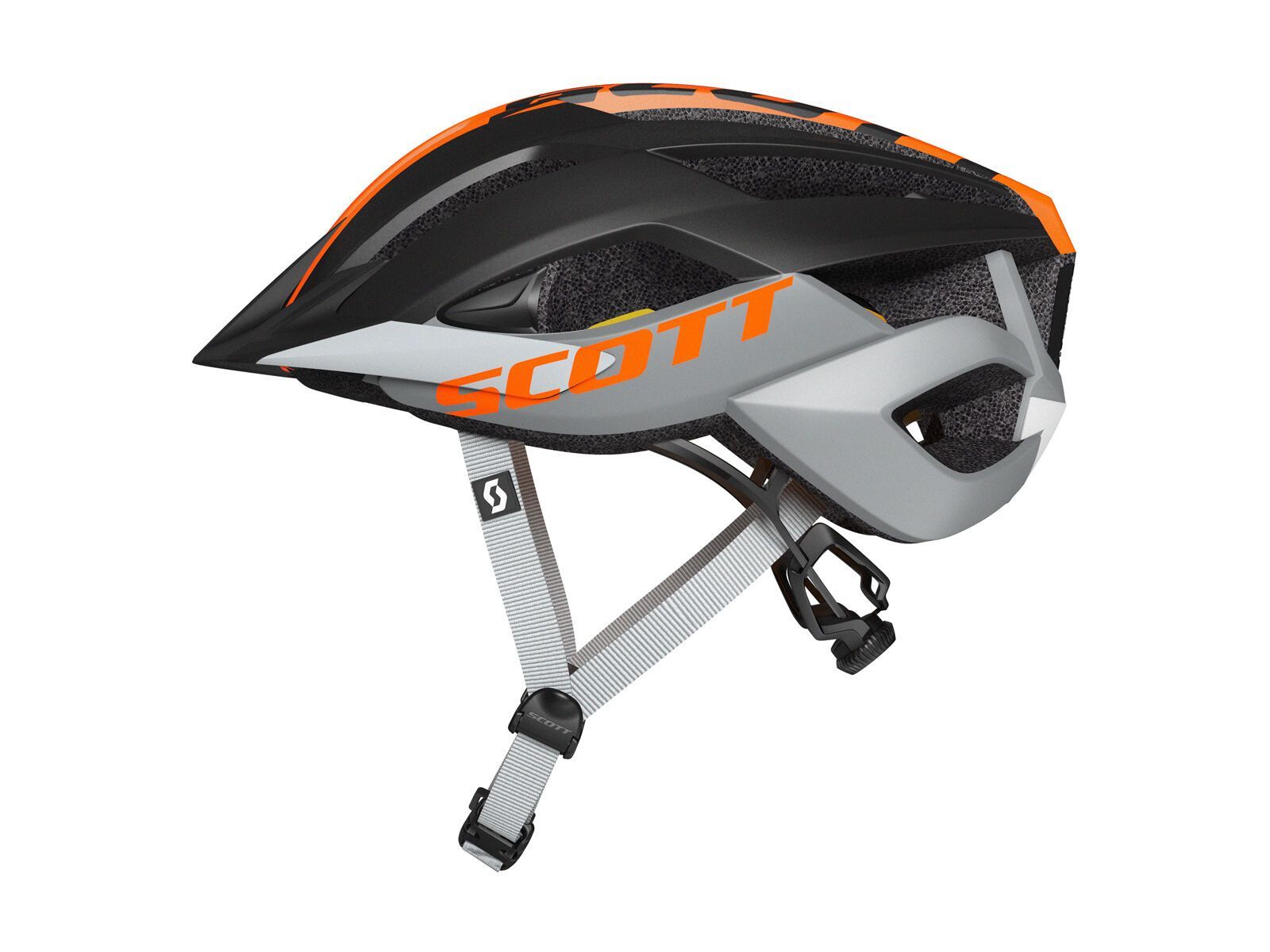 Scott Arx MTB Plus Helmet, grey/orange - Bild 2