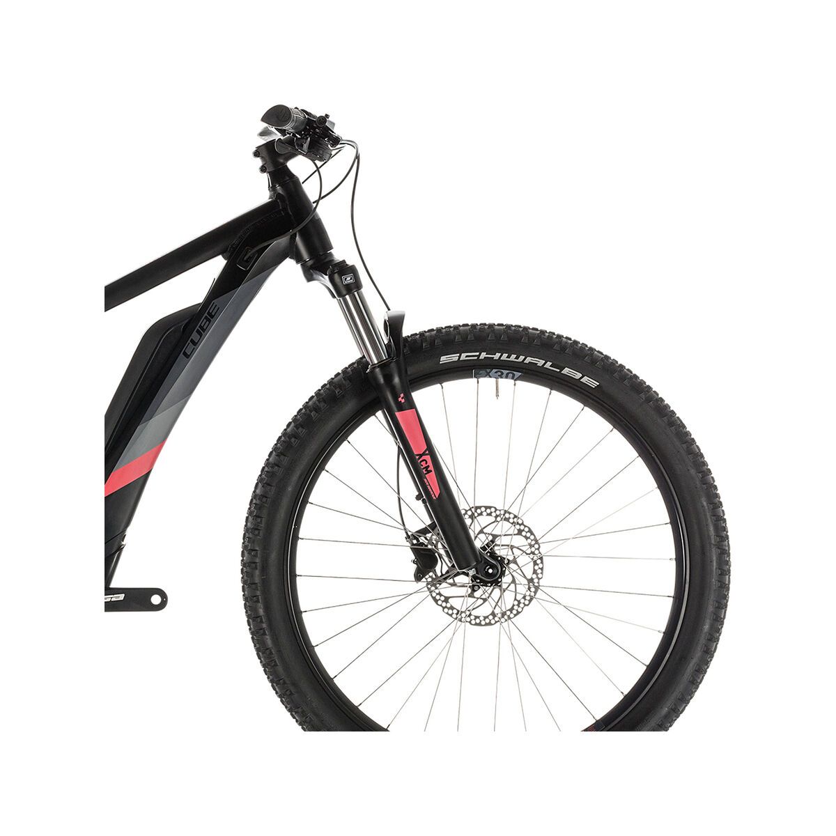 Cube Access Hybrid Pro 500 27.5, black´n´coral - Bild 6