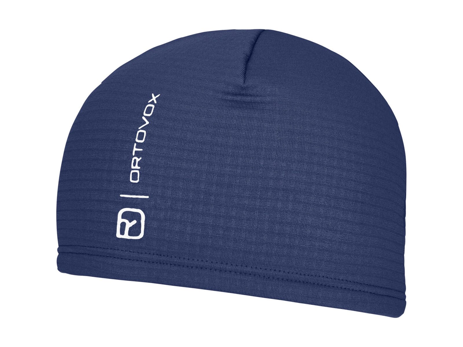 Ortovox Merino Fleece Grid Beanie, blue nunatak - Bild 1