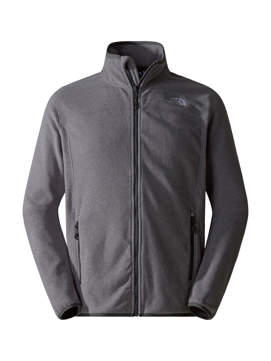The North Face Men’s 100 Glacier Full Zip, tnf medium grey heather - Bild 1