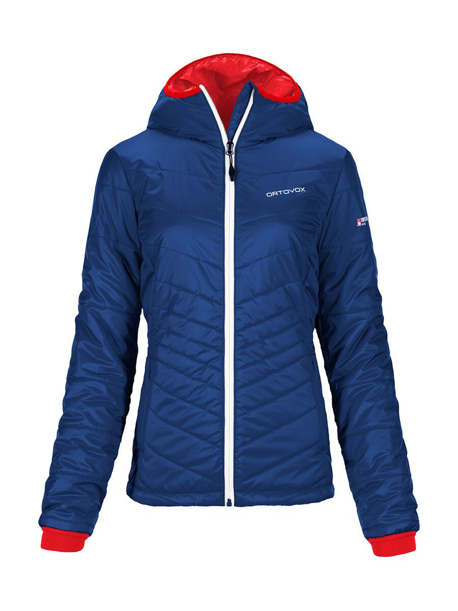 Ortovox Swisswool Piz Bernina Jacket, strong blue - Bild 1