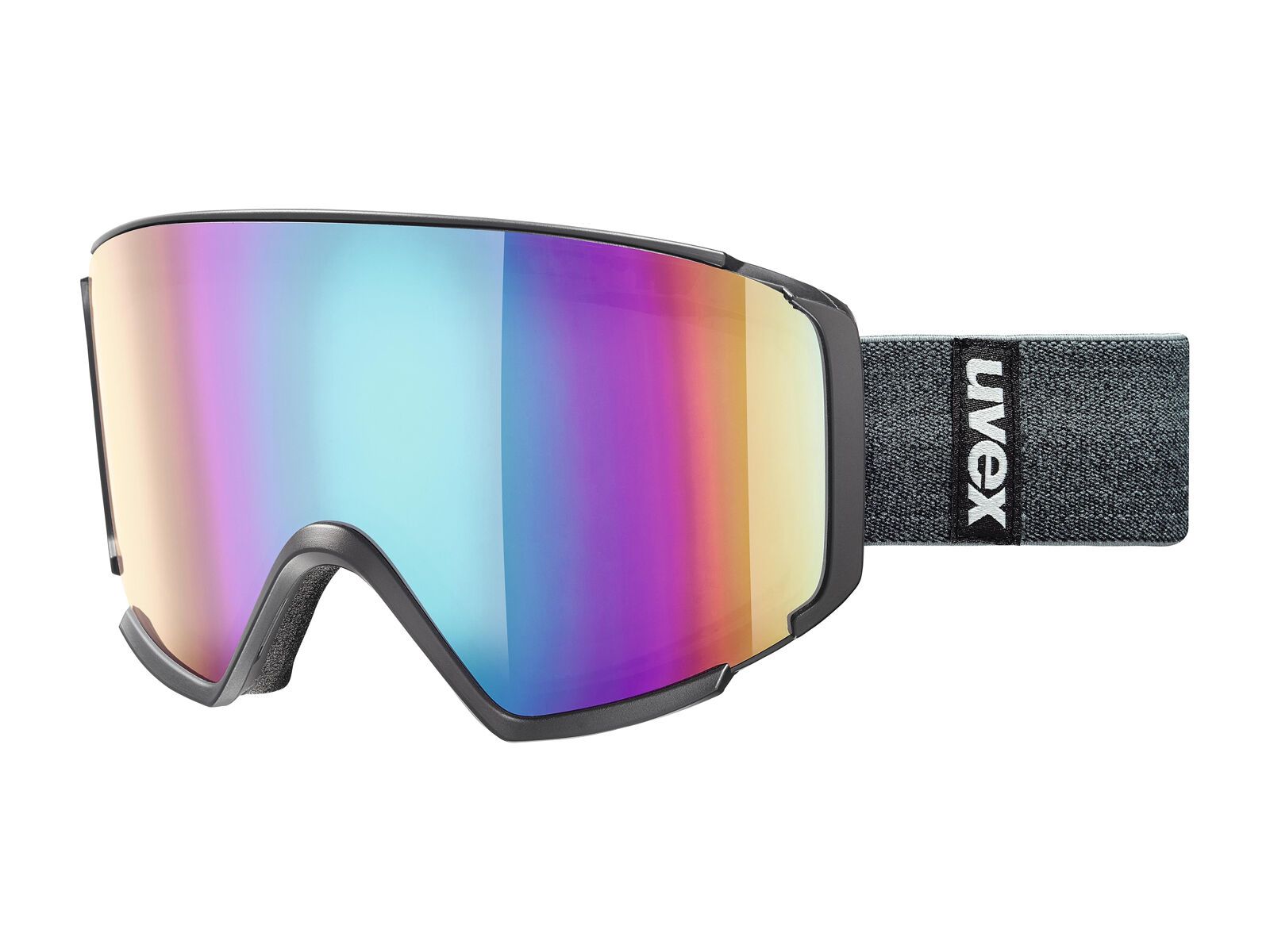 uvex control FM, black grey/Lens: litemirror green - Bild 1