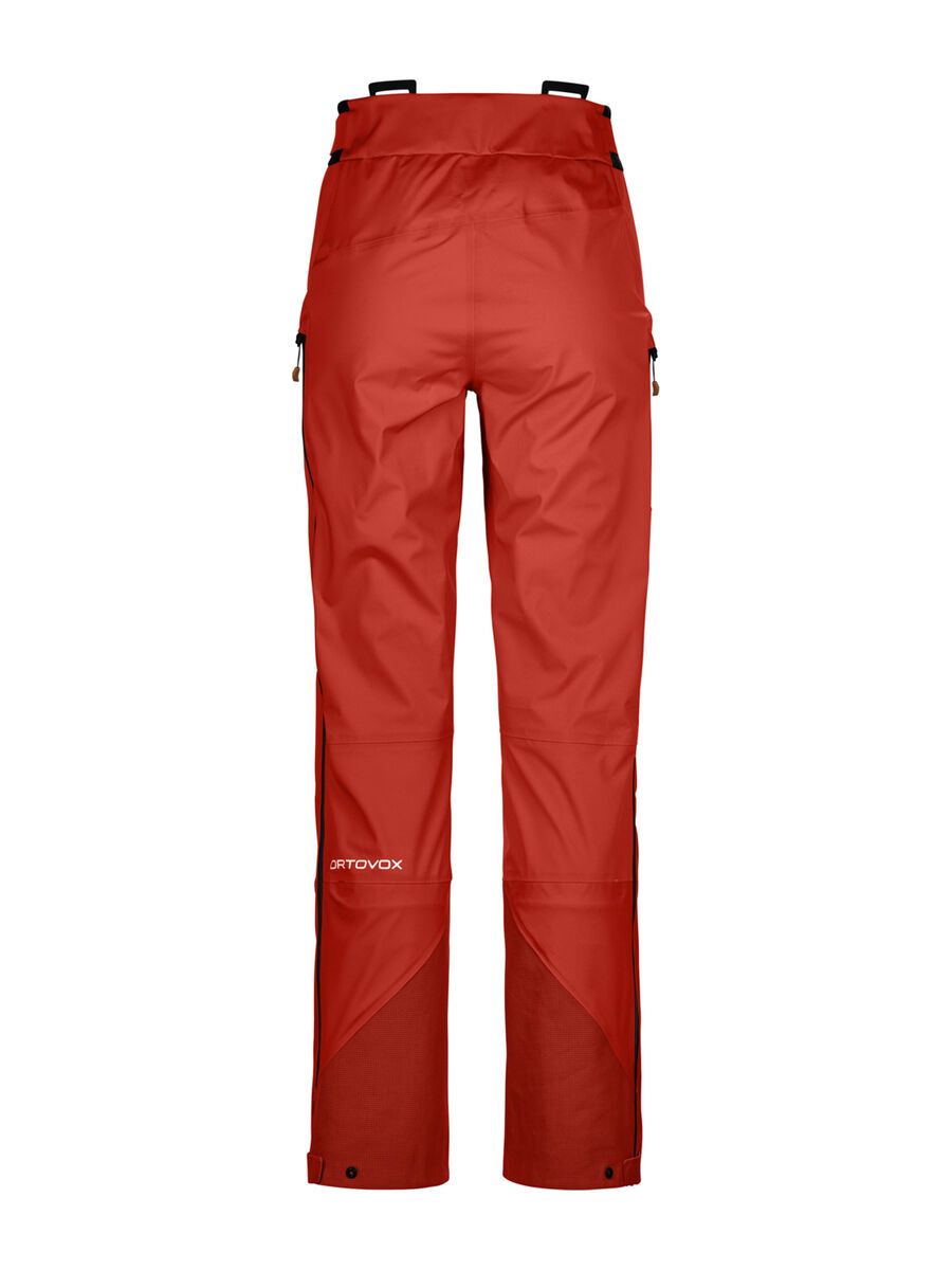 Ortovox 3L Ortler Pants W, sunset orange - Bild 2