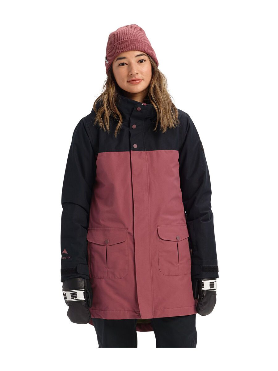Burton Women's Gore-Tex Eyris Jacket, true black/rose brown - Bild 4