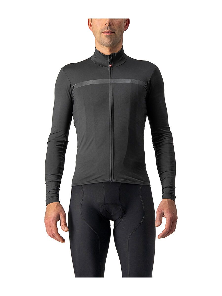 Castelli Pro Thermal Mid LS Jersey, dark gray - Video 8