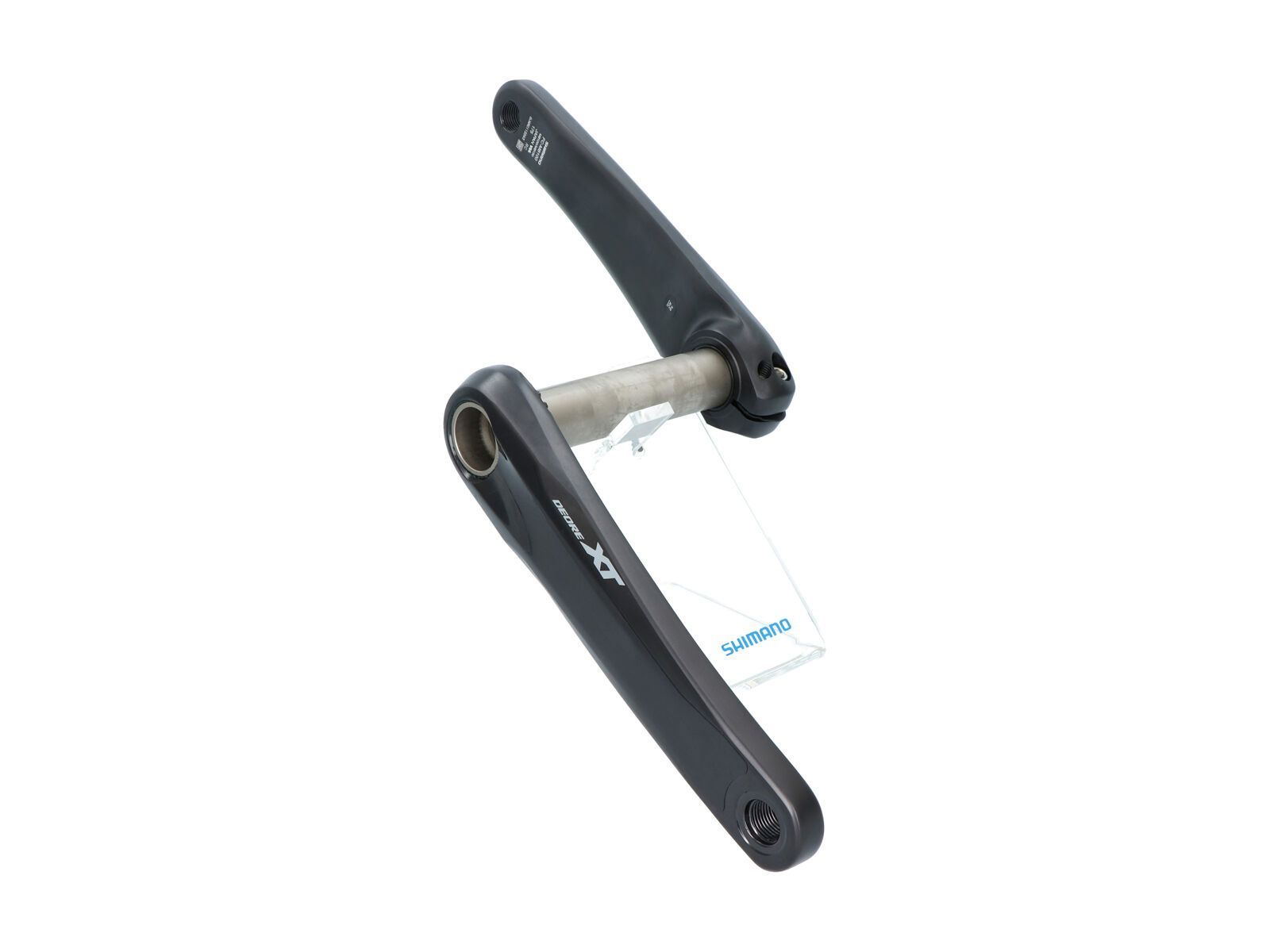 Shimano Deore XT FC-M8100-1 Hollowtech II o. Kettenblatt / 172 QF / 1x12, schwarz - Bild 2