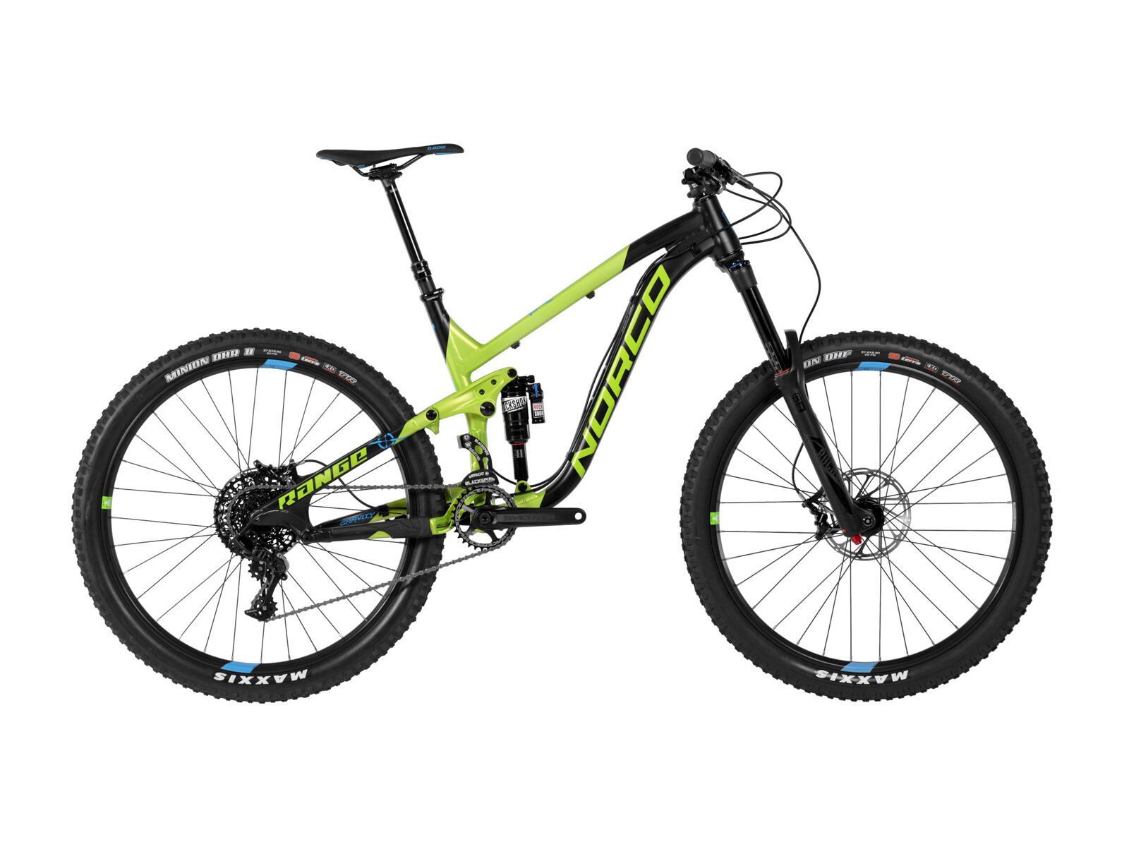 Norco Range A 7.1, green/black/blue - Bild 1