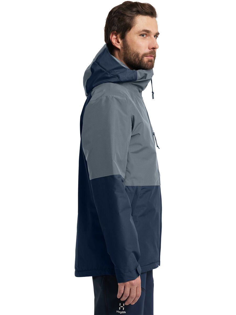 Haglöfs Gondol Insulated Jacket Men, tarn blue/steel blue - Bild 4