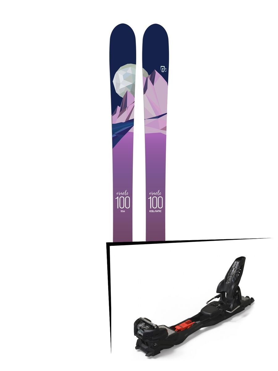 Set: Icelantic Oracle 100 2018 + Marker Duke Pro EPF 18 black - Bild 1
