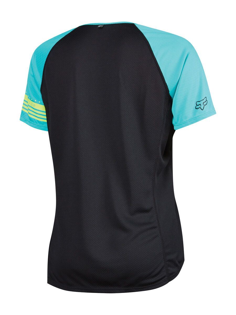 Fox Womens Ripley SS Jersey, miami green - Bild 2