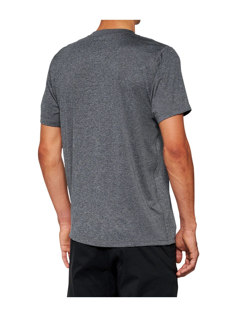 100% Mission Athletic T-Shirt, heather charcoal - Bild 2