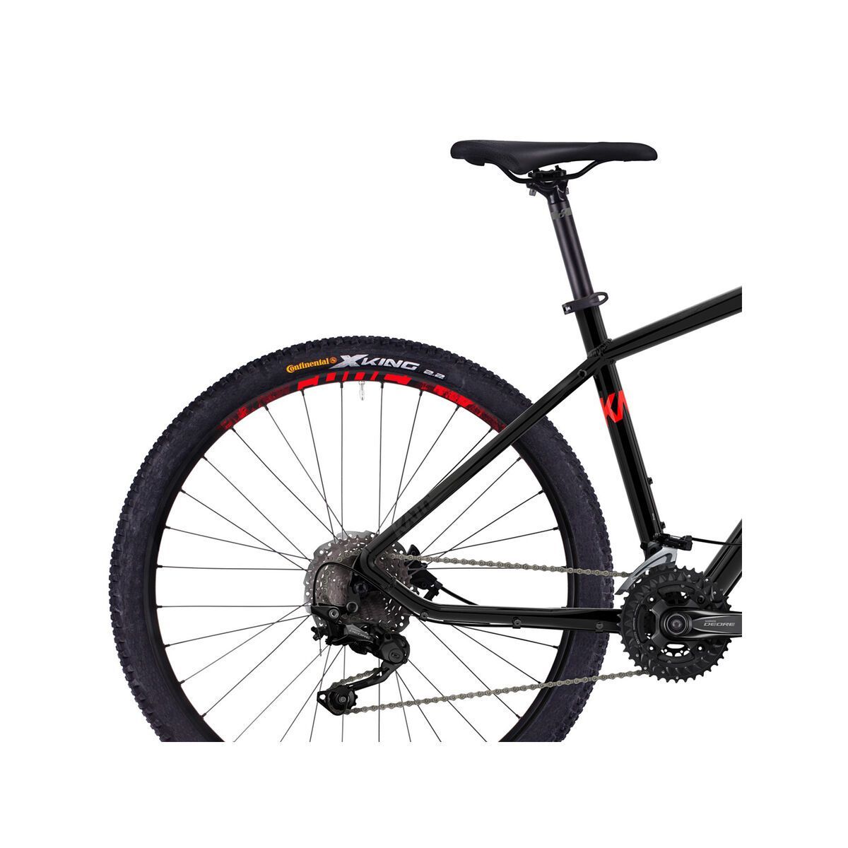 Ghost Kato 6.7 AL, night black/titanium gray/neon red - Bild 6