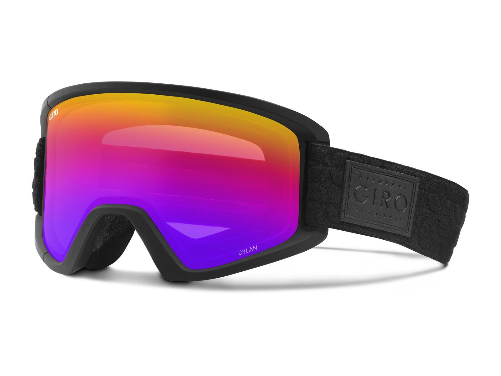 Giro Dylan inkl. WS, black quilted/Lens: rose spectrum - Bild 1