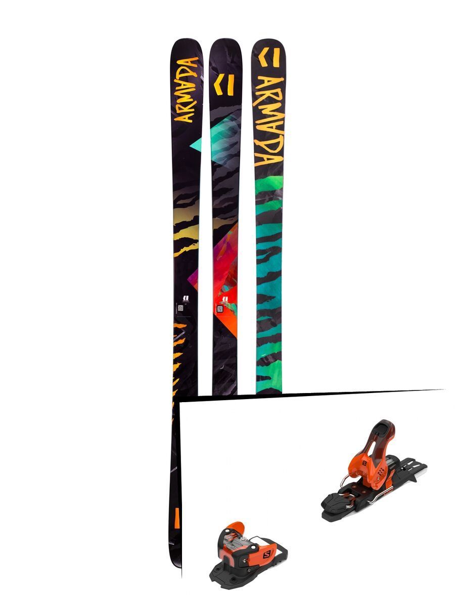 Set: Armada Arv 86 2019 + Salomon Warden 11 orange/black - Bild 1