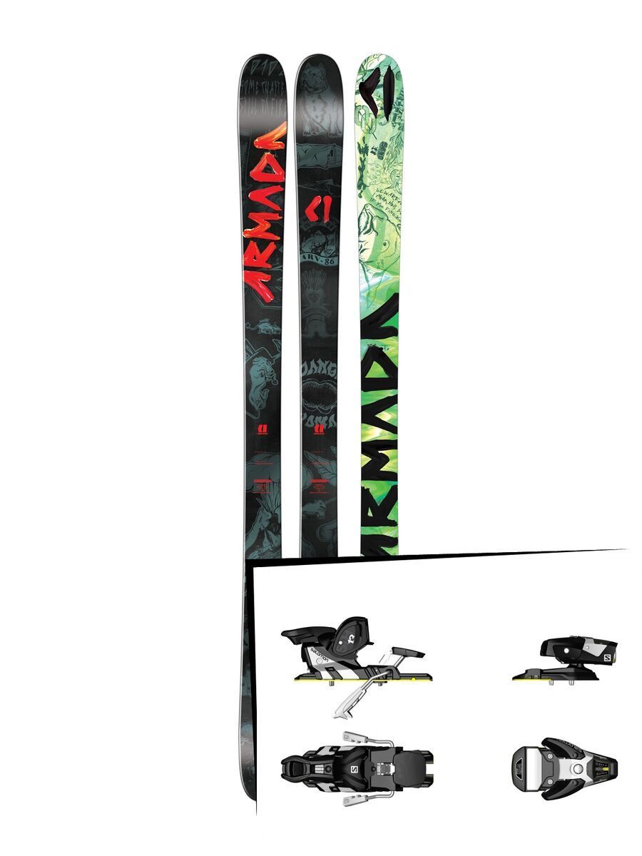 Set: Armada Arv 86 2017 + Salomon STH2 WTR 13 (1456103) - Bild 1