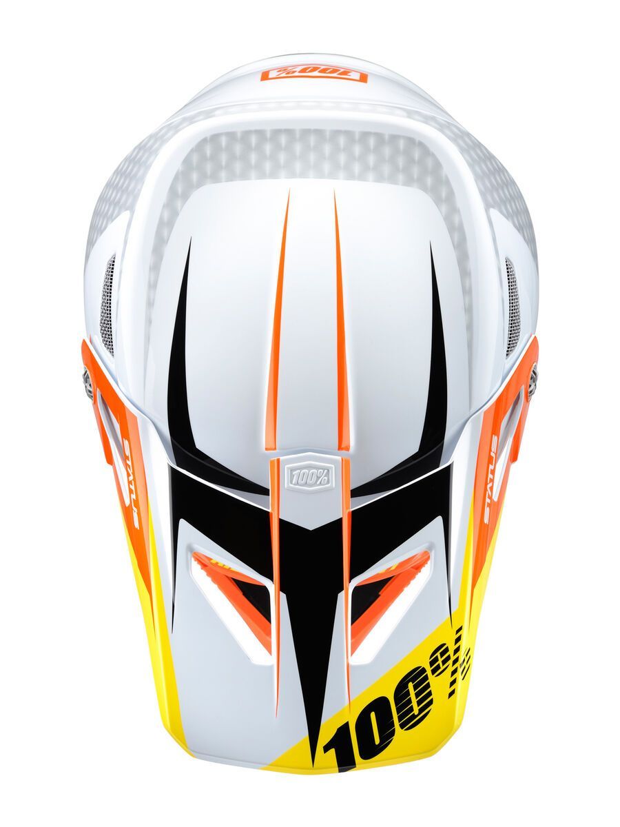 100% Status DH/BMX Helmet, d-day white - Bild 4