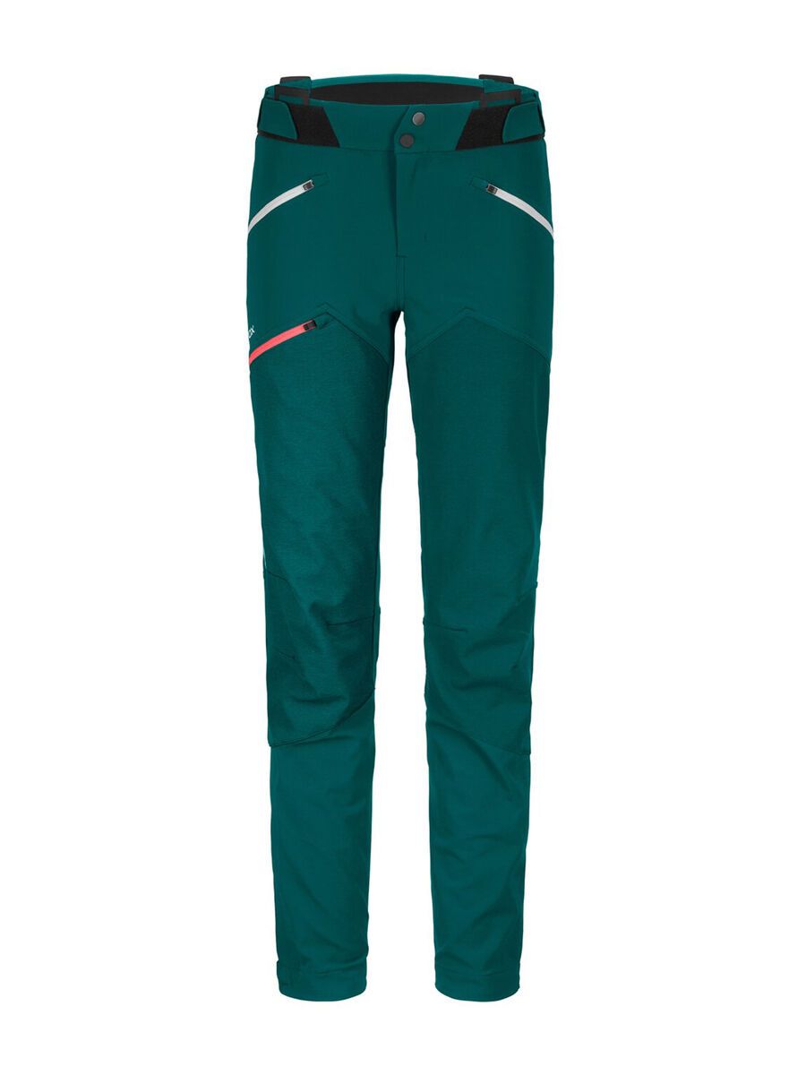 Ortovox Westalpen Softshell Pants W, pacific green - Bild 1
