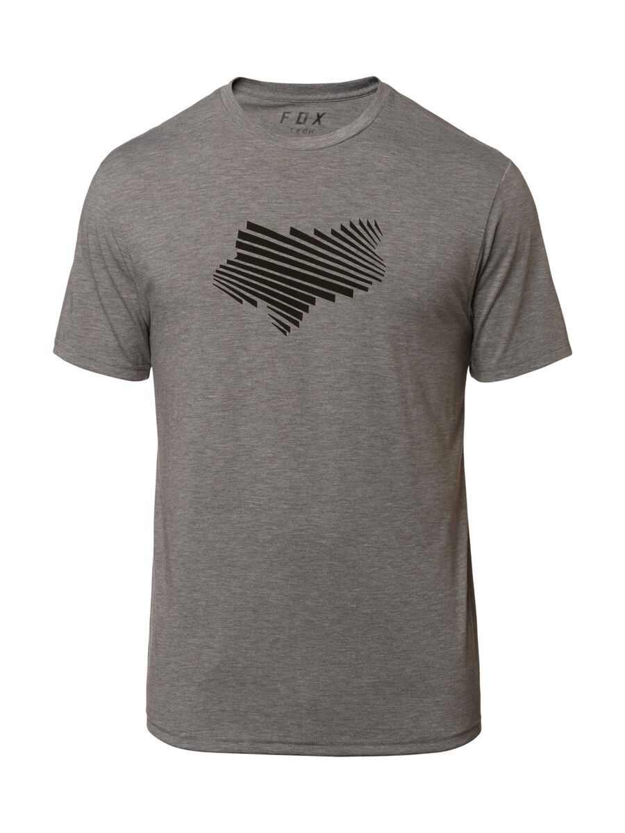 Fox Clash SS Tech Tee, heather graphite - Bild 1