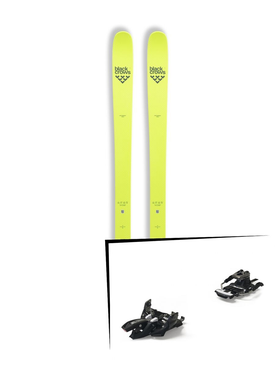 Set: Black Crows Orb Freebird 2019 + Marker Alpinist 12 Long Travel black/titanium - Bild 1