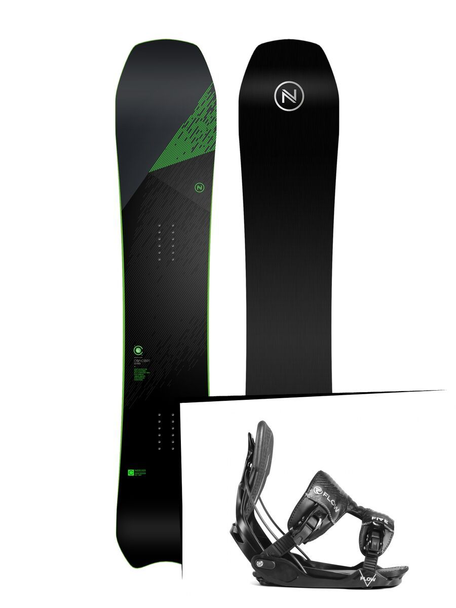 Set: Nidecker Concept 2019 + Flow Five (2226554S) - Bild 1