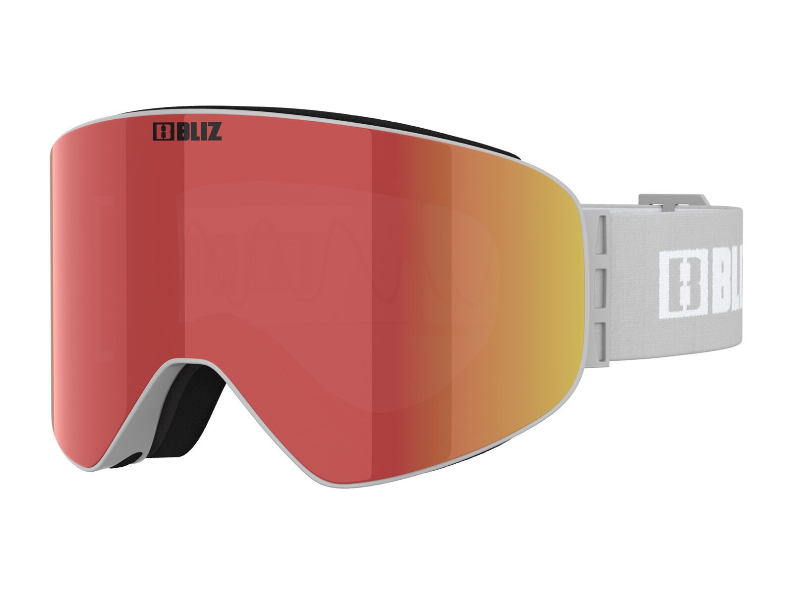 Bliz Flow, Brown/Red Multi / matt light grey - Bild 1