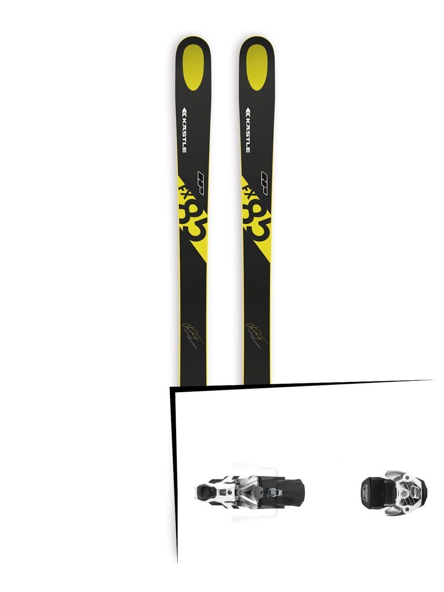 Set: Kästle FX85 HP 2019 + Atomic Warden MNC 13 gun metal/white - Bild 1