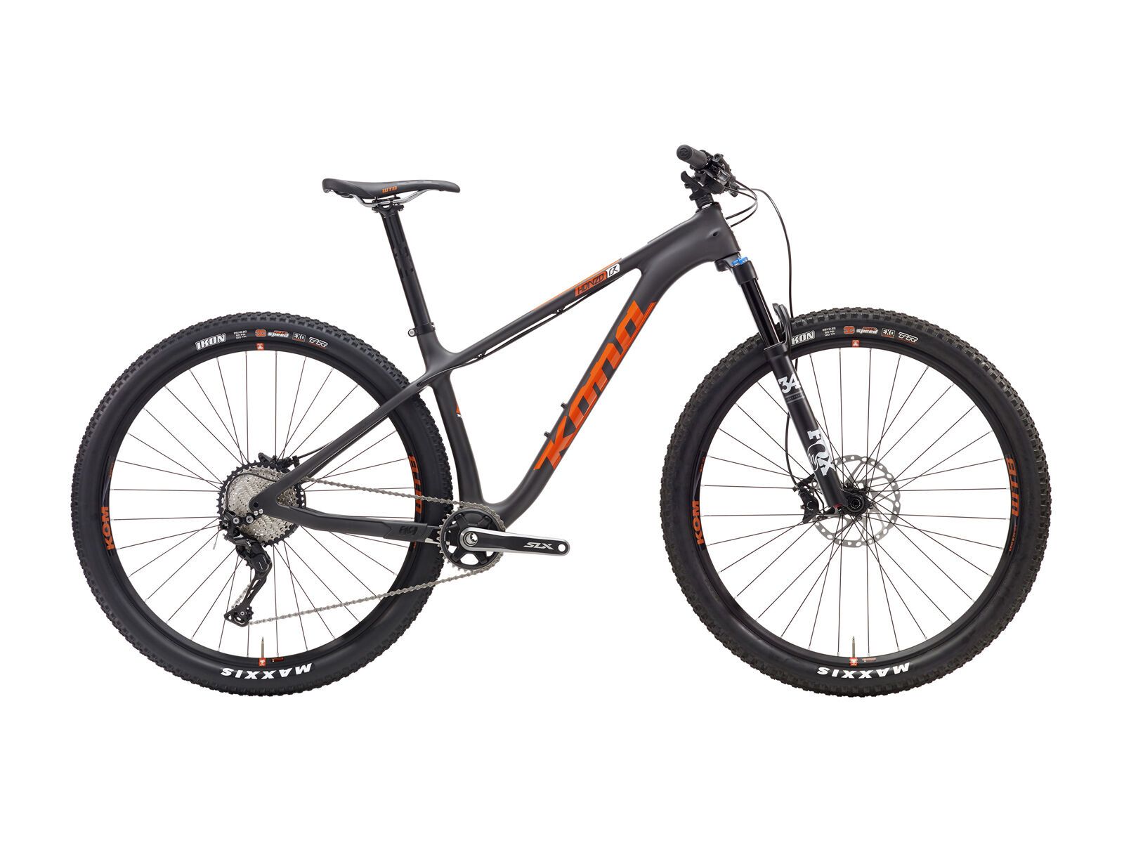 Kona Honzo CR Race, matt carbon/orange/white - Bild 1