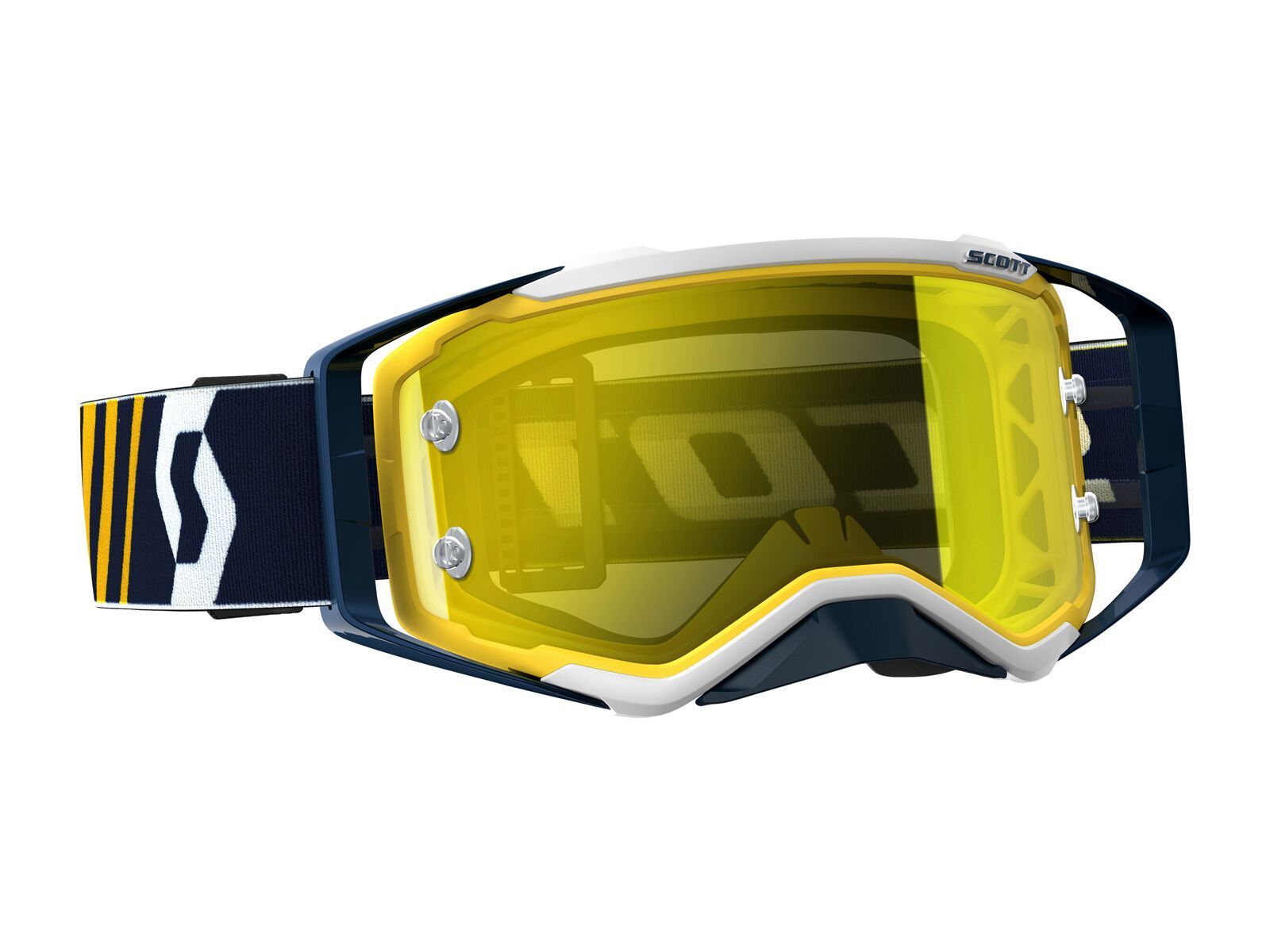 Scott Goggle Prospect, blue/yellow/Lens: electric blue chrome - Bild 1