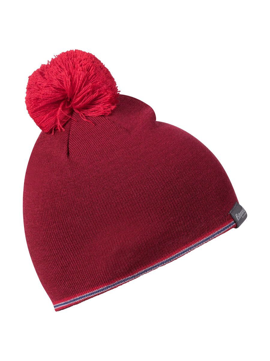 Bergans Retro Beanie, burgundy/red - Bild 1